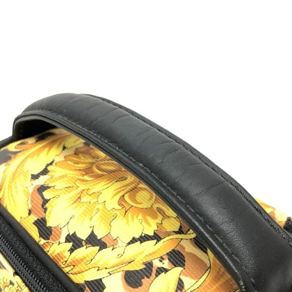 VERSACE Overall handle Leopard mini bag Pouch - Picture 15 of 16